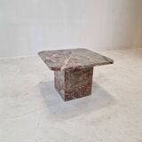Italian Marble Coffee or Side Table, 1980s