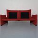 Vintage Two-Seater Palmaria Sofa by Vico Magistretti for Cassina, 1980s