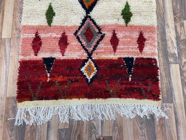Colorful Moroccan wool rug 150/250cm
