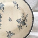 Assiette de Service U&Cie Sarreguemines décor GROSEILLES