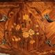 Commode de style Louis XV en marqueterie