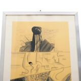 Aldo Mondino, Dance, colour lithograph on paper, 1970s