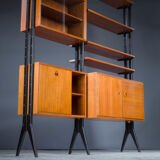 Danish Modular Teak Shelving, 1960s
