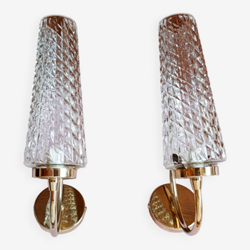 Conical sconical sconces 70s