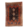 Vintage tribal rug 170x240 cm, wool oriental handmade rug large 2553