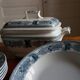 6 old hollow earthenware plates Terre de Fer Massena Creil Montereau (ø 25 cm)