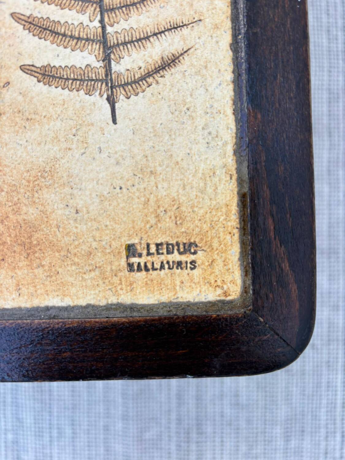 Raymonde Leduc ceramic coffee table