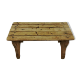 Banc repose-pieds en bois