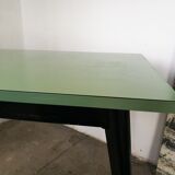 Table Tolix, vintage métal et formica