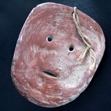 Greek man's mask in terracotta, 1970s
