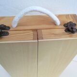 Diy case child, suitcase wooden tools and accessories