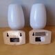 Erref wall lamp in opaline 1970
