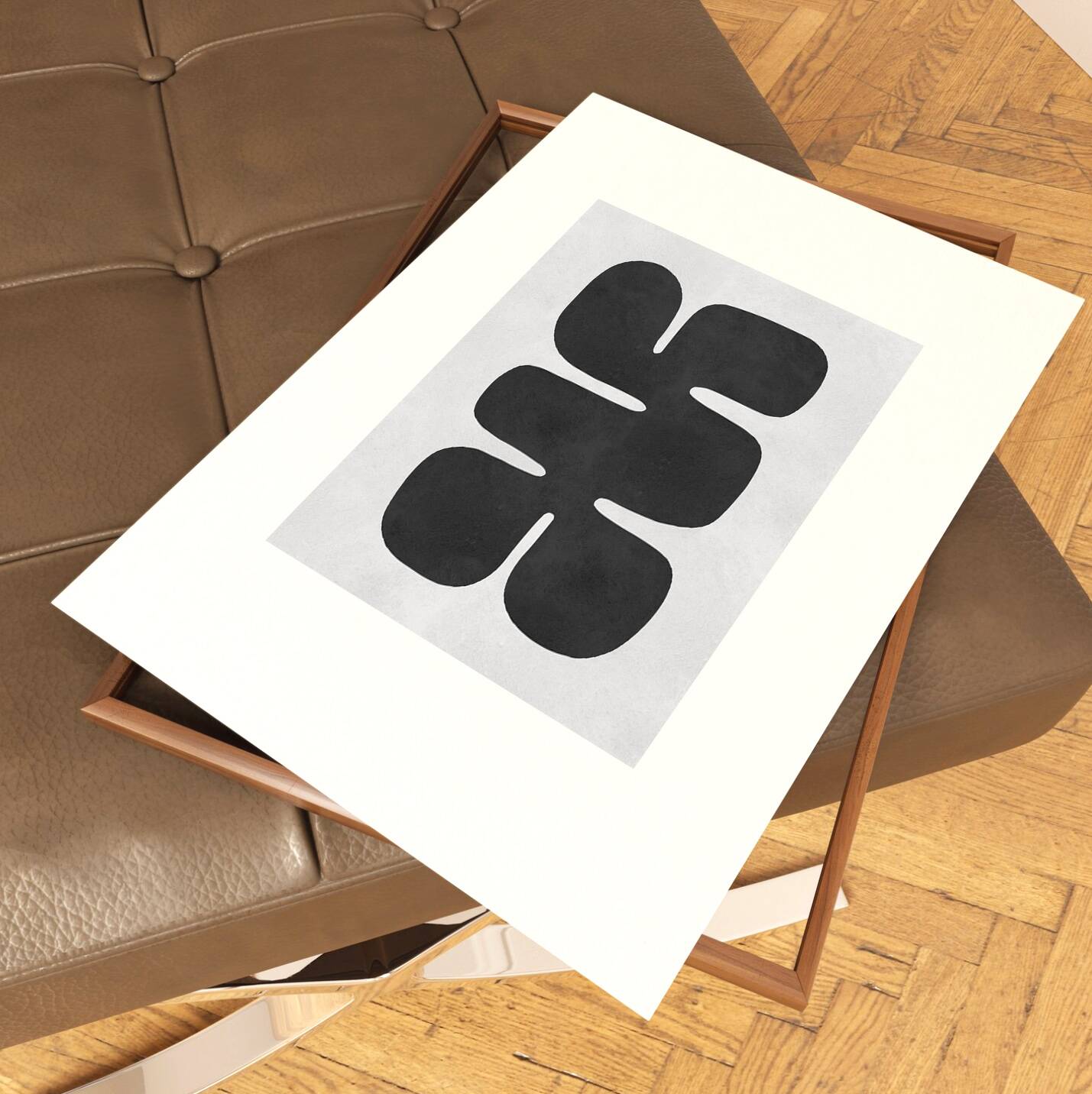 Peinture faite à la main 29,7x42cm