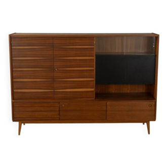 1960s highboard with showcase