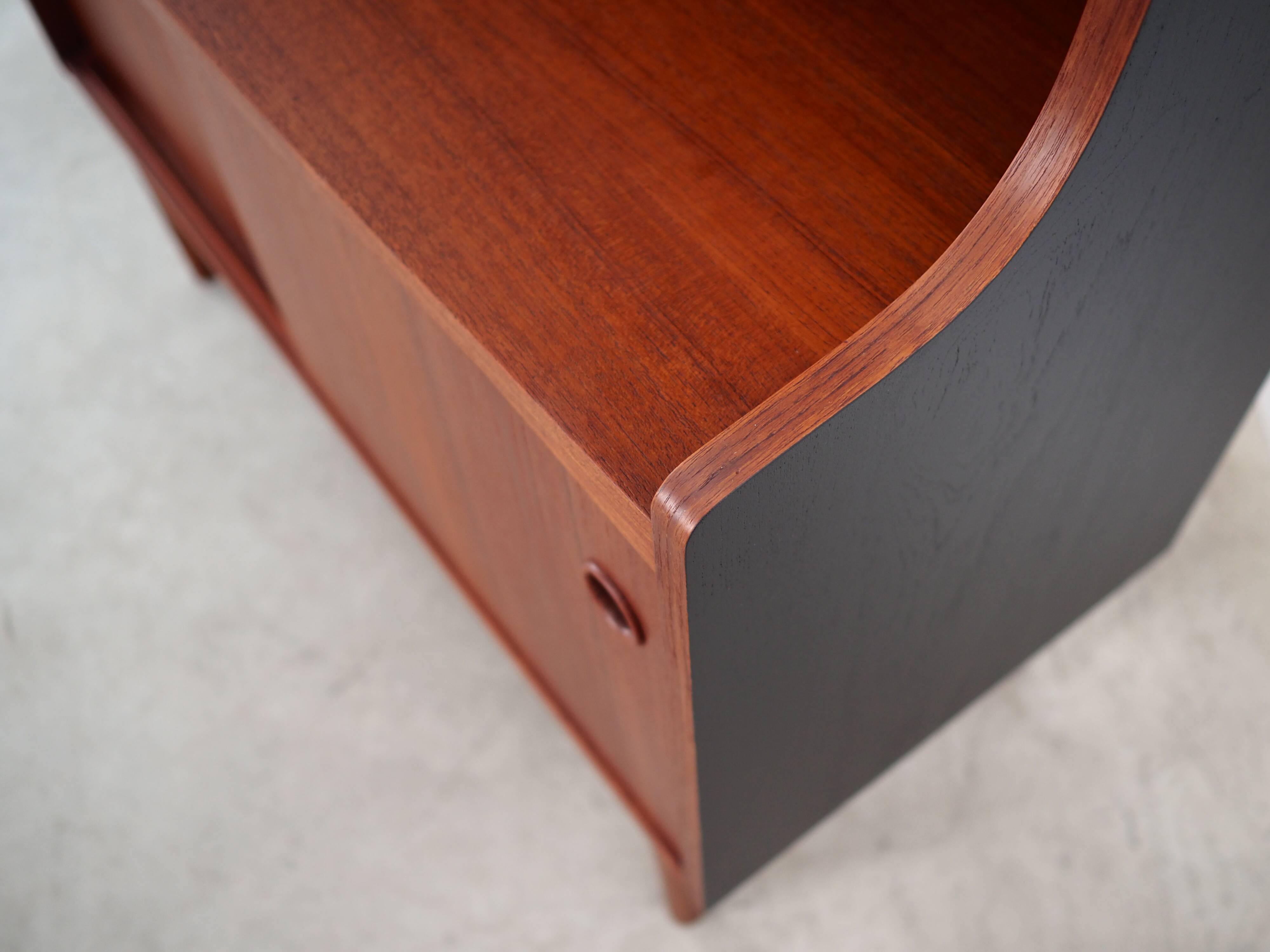 Teak bookcase, Danish design, 1960s, production: Denmark