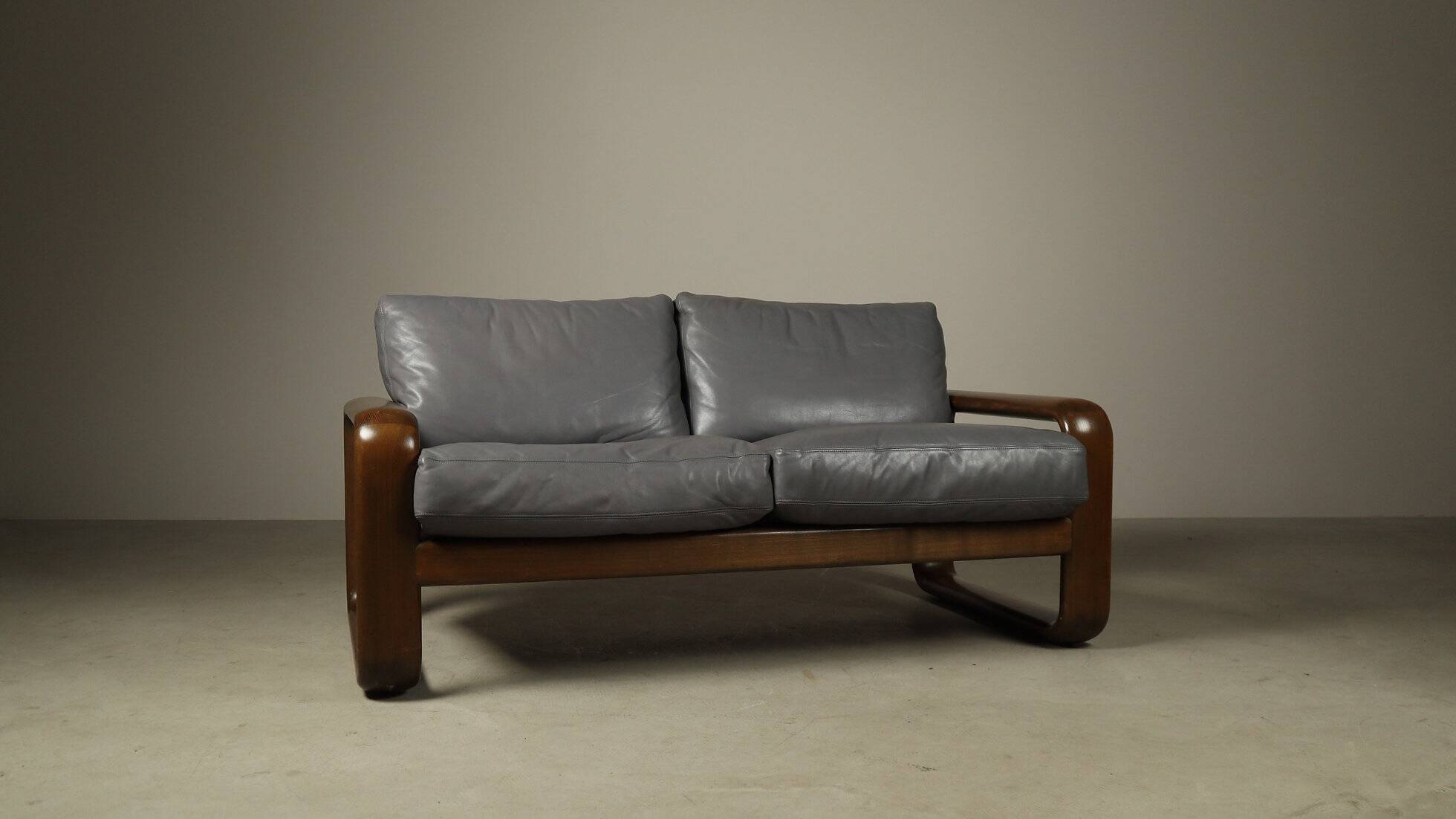 "Hombre" two-seat sofa by Burkhard Vogtherr for Rosenthal Furniture, 1970s