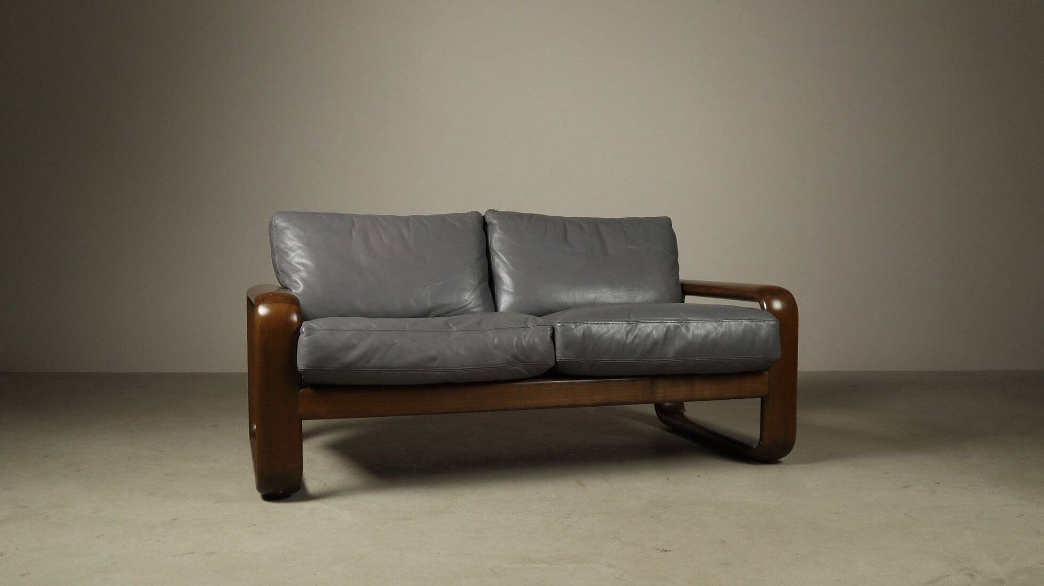 "Hombre" two-seat sofa by Burkhard Vogtherr for Rosenthal Furniture, 1970s