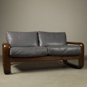 "Hombre" two-seat sofa by Burkhard Vogtherr for Rosenthal Furniture, 1970s