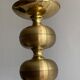 Pair of Scandinavian brass lamps 1970