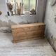 Pine craft cabinet with drawers