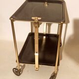 Foldable black foldable rolling service 50s