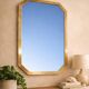 Vintage wall mirror from the 1960s-1970s.