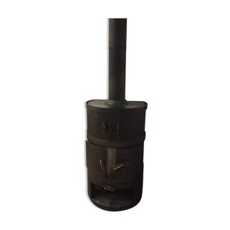 Vintage cast iron wood stove from the brand SCAN production