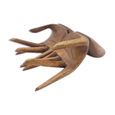 Vide poche mains en bois