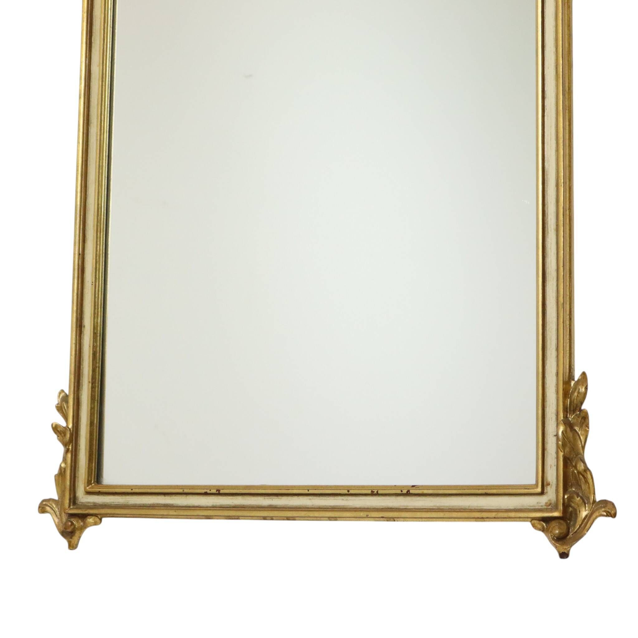 Miroir en feuille d'or Deknudt de style baroque