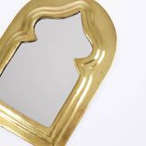 Miroir doré Marocain en laiton