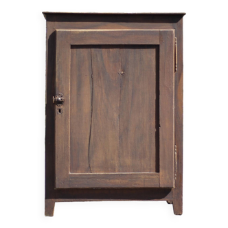 Meuble 1 porte ancien, meuble de rangement bois, confiturier,cabinet, petite armoire, déco intérieur