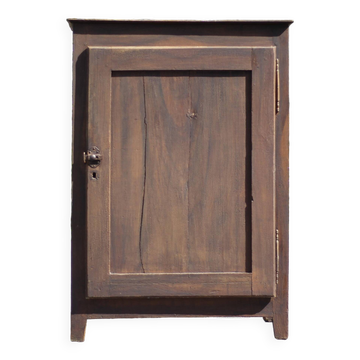 Meuble 1 porte ancien, meuble de rangement bois, confiturier,cabinet, petite armoire, déco intérieur