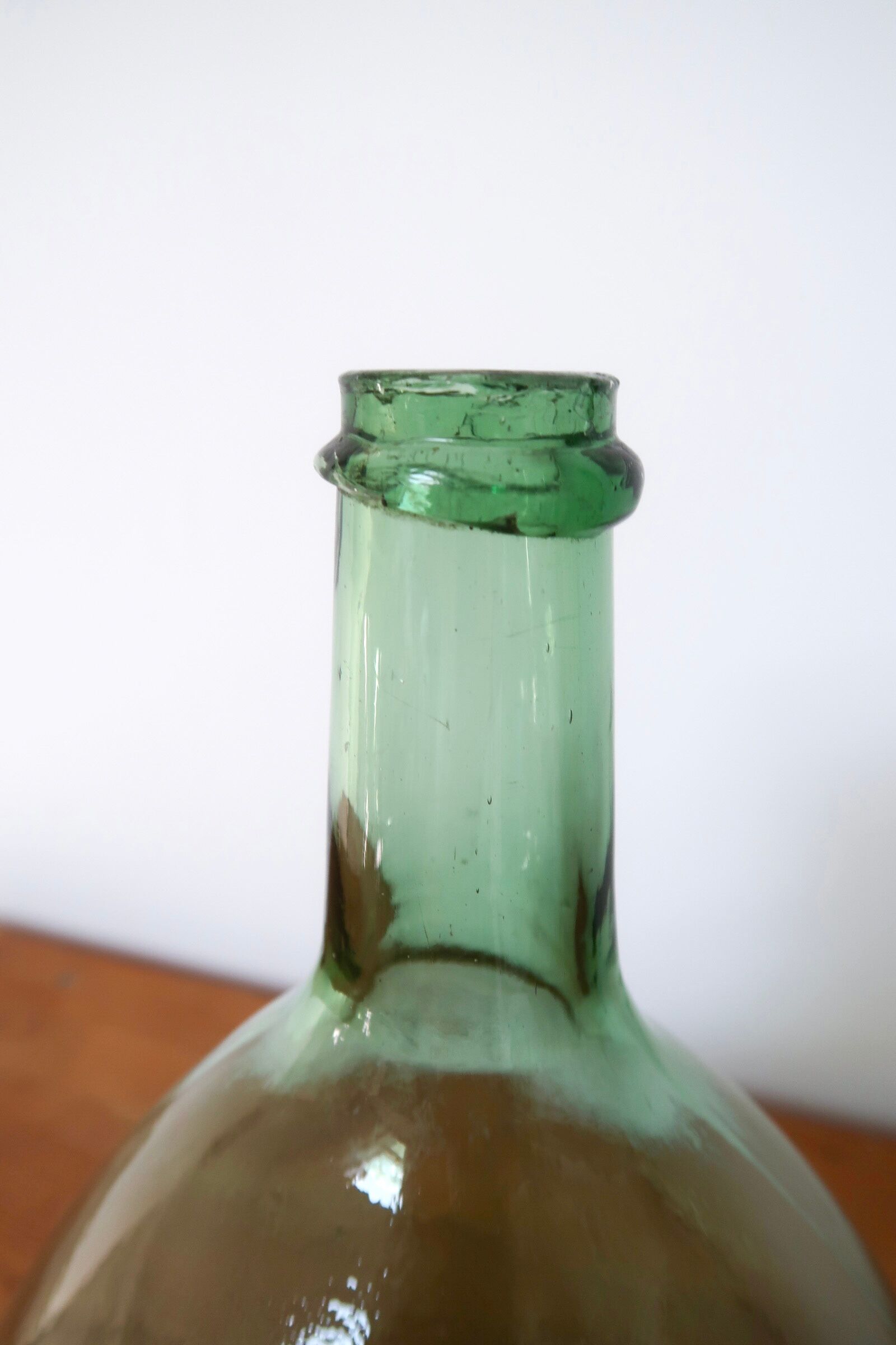 Demijohn green/blue round small format