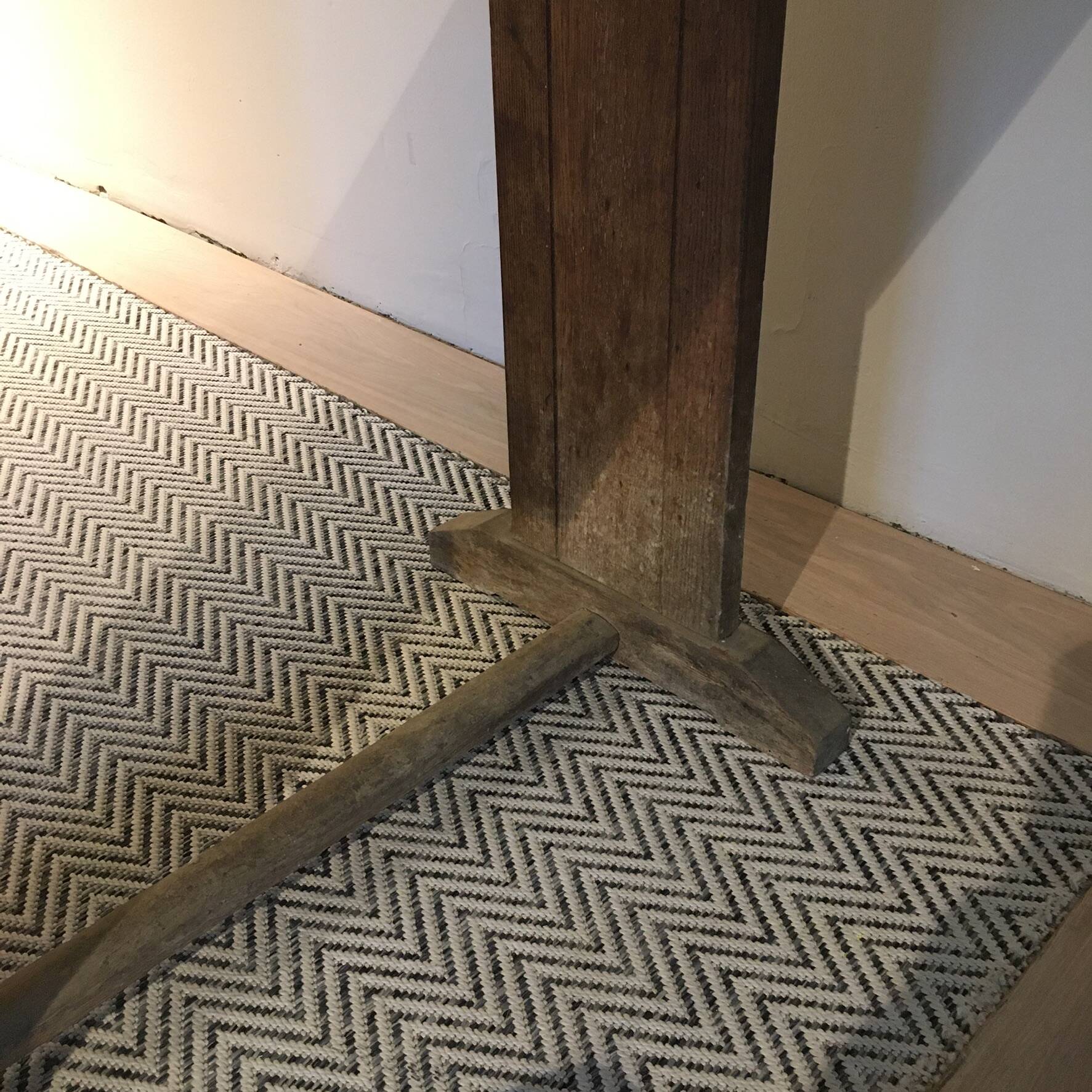 Wood and Formica bistro table