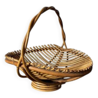 Old wicker basket