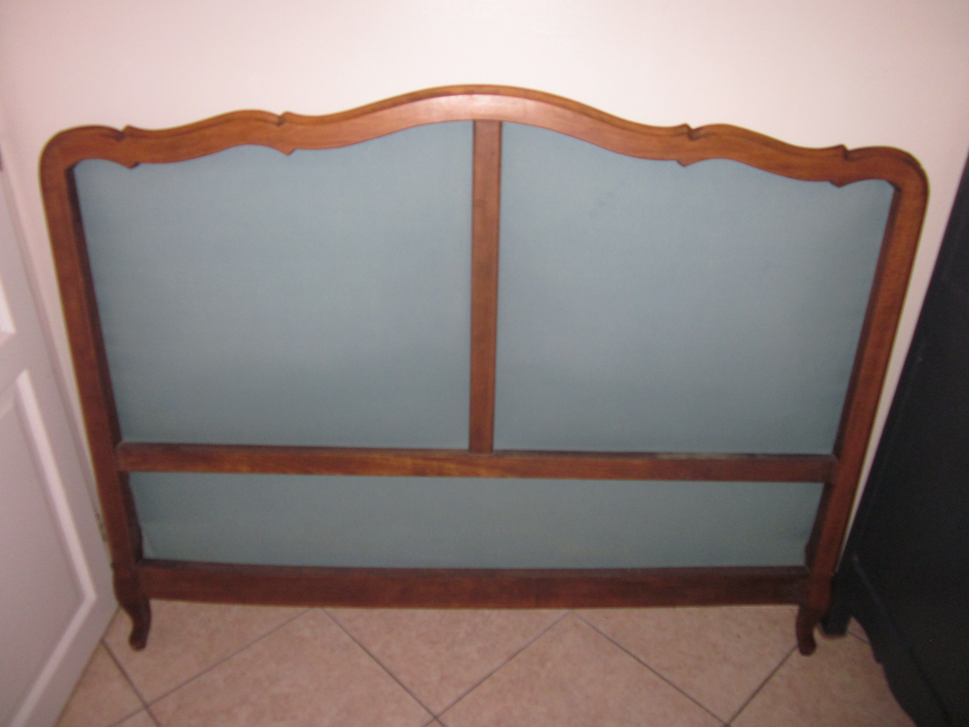 Old louis xv style headboard