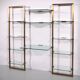 Peter Ghyczy Brass Very Rare Wall Unit Model R16 1970