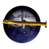 1970 Christmas plate in porcelain from Royal Copenhagen
