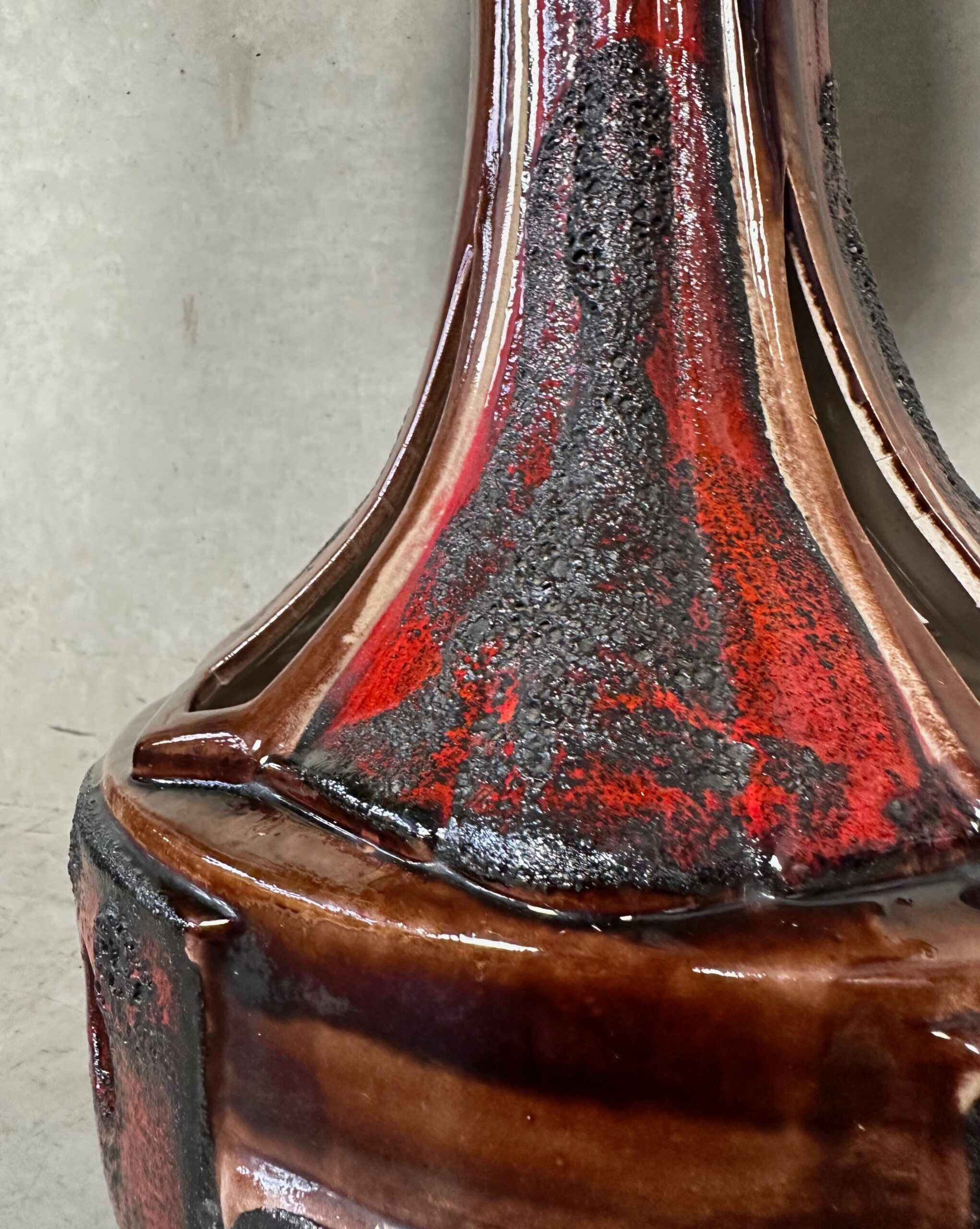 Vintage XL fat lava floor lamp