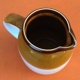 Two-tone pitcher Glazed ceramic