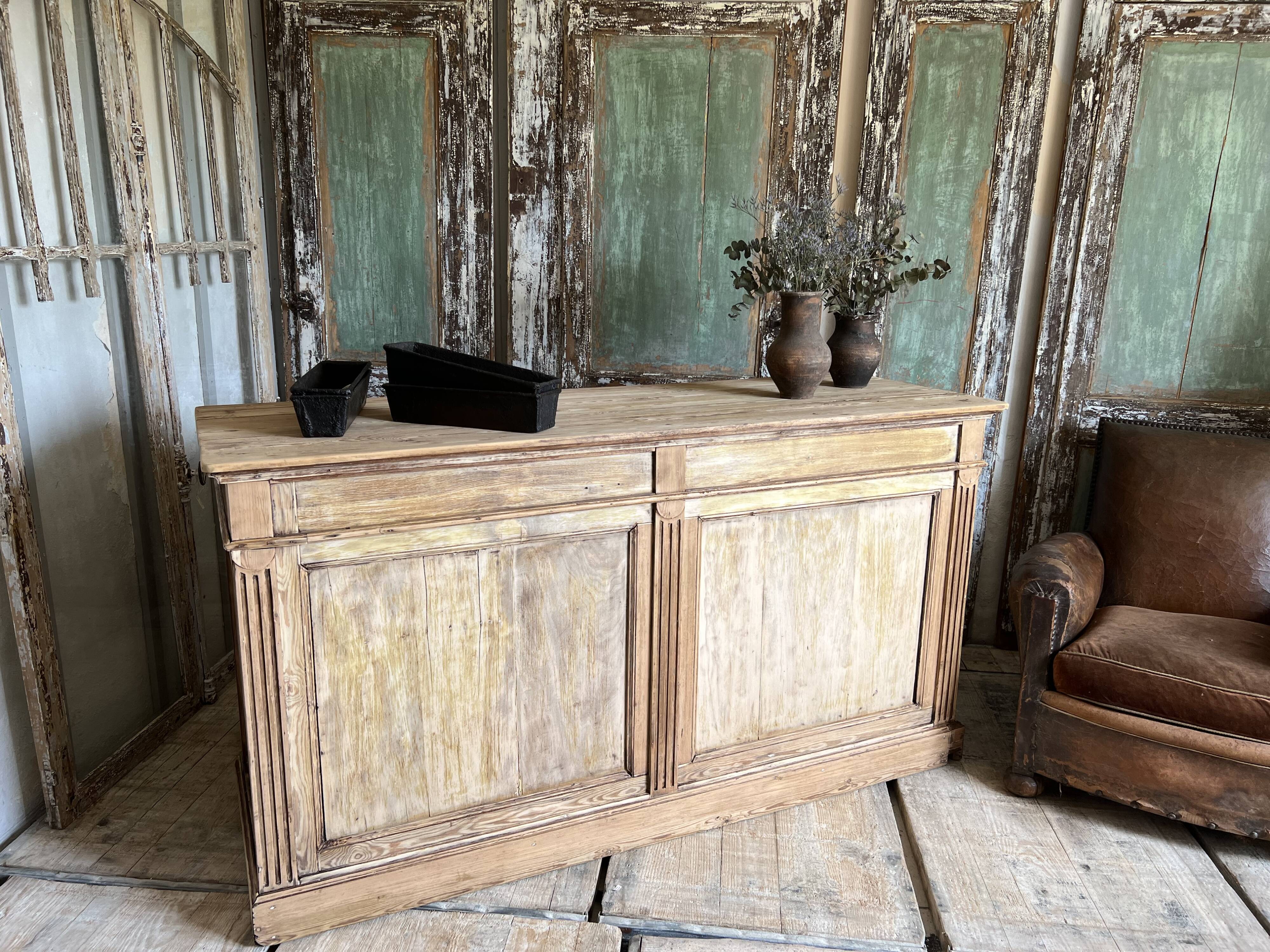 Old store counter