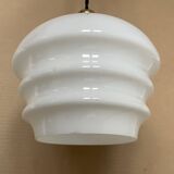 Suspension opaline ancienne
