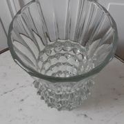 Vase années 50 en verre