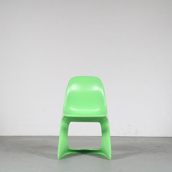 Chaise verte '' Casalino » des années 2000 par Alexander Begge pour Casala, Allemagne – Large Stock!
