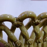 woven ceramic cup signed Foucard Jourdan Vallauris 1950