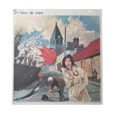 Affiche scolaire Yves Thos numéros 20 & 21 vintage poster années 50/60