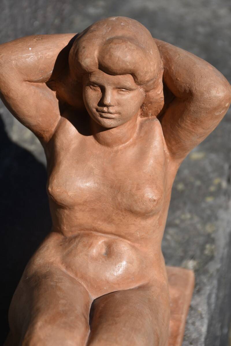 L. Ollivier, Woman Sitting (1947)