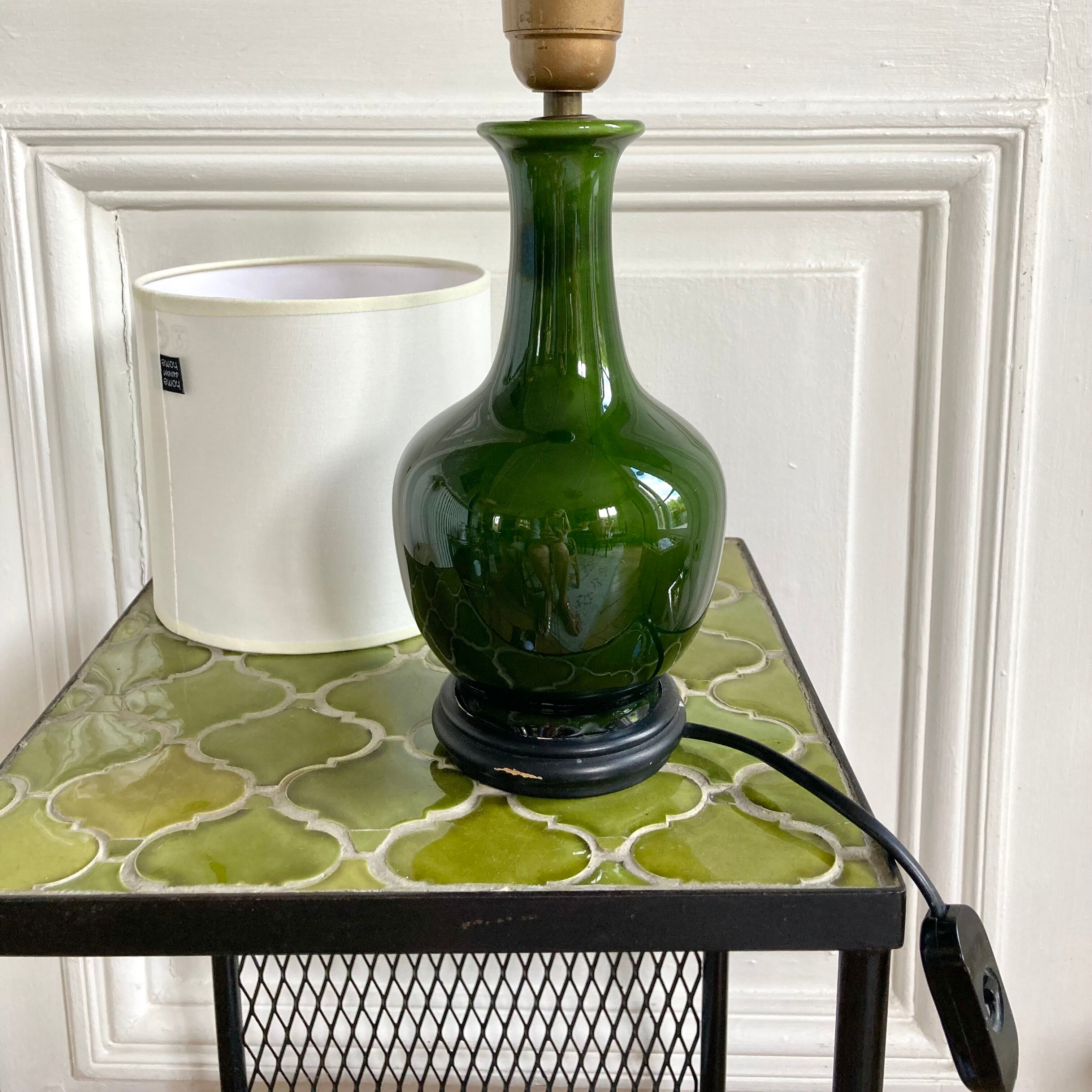 Vintage ceramic lamp