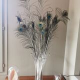 Vintage crystal vase