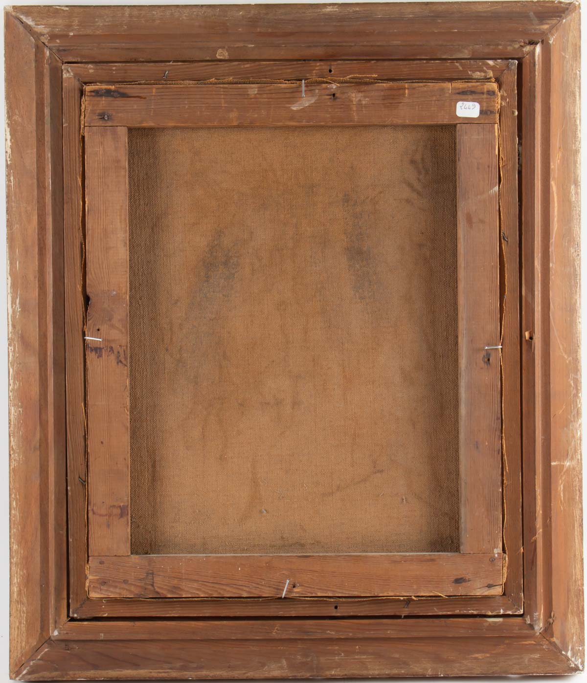 Small bouquet of flowers on entablature-signed J. Nebesov-dated 1935